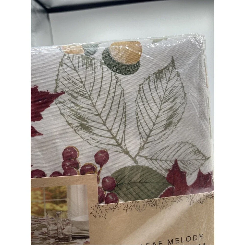 Elrene Fall Leaf Melody Holiday 52 x 70